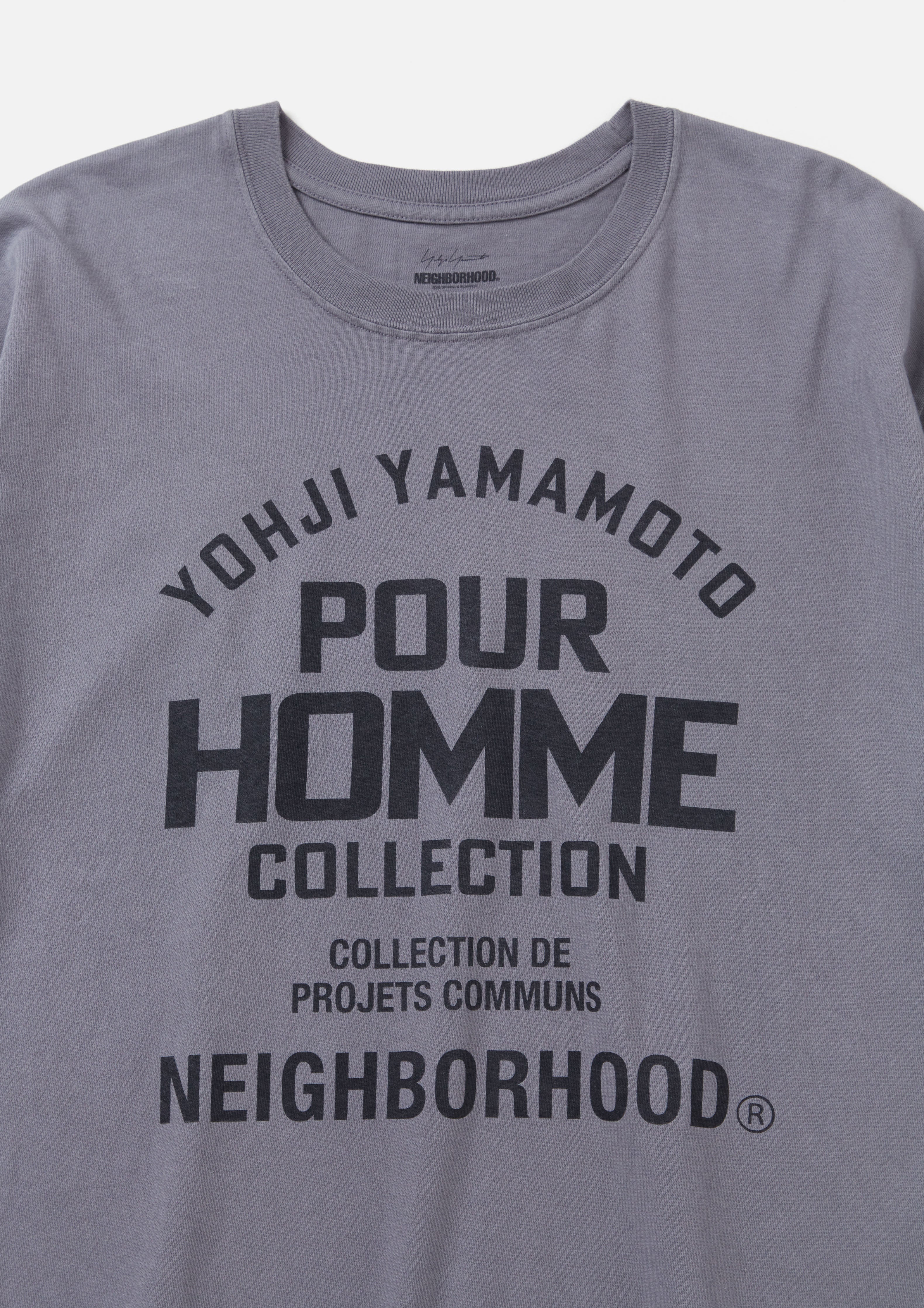 NH X YOHJI YAMAMOTO . TEE SS-2