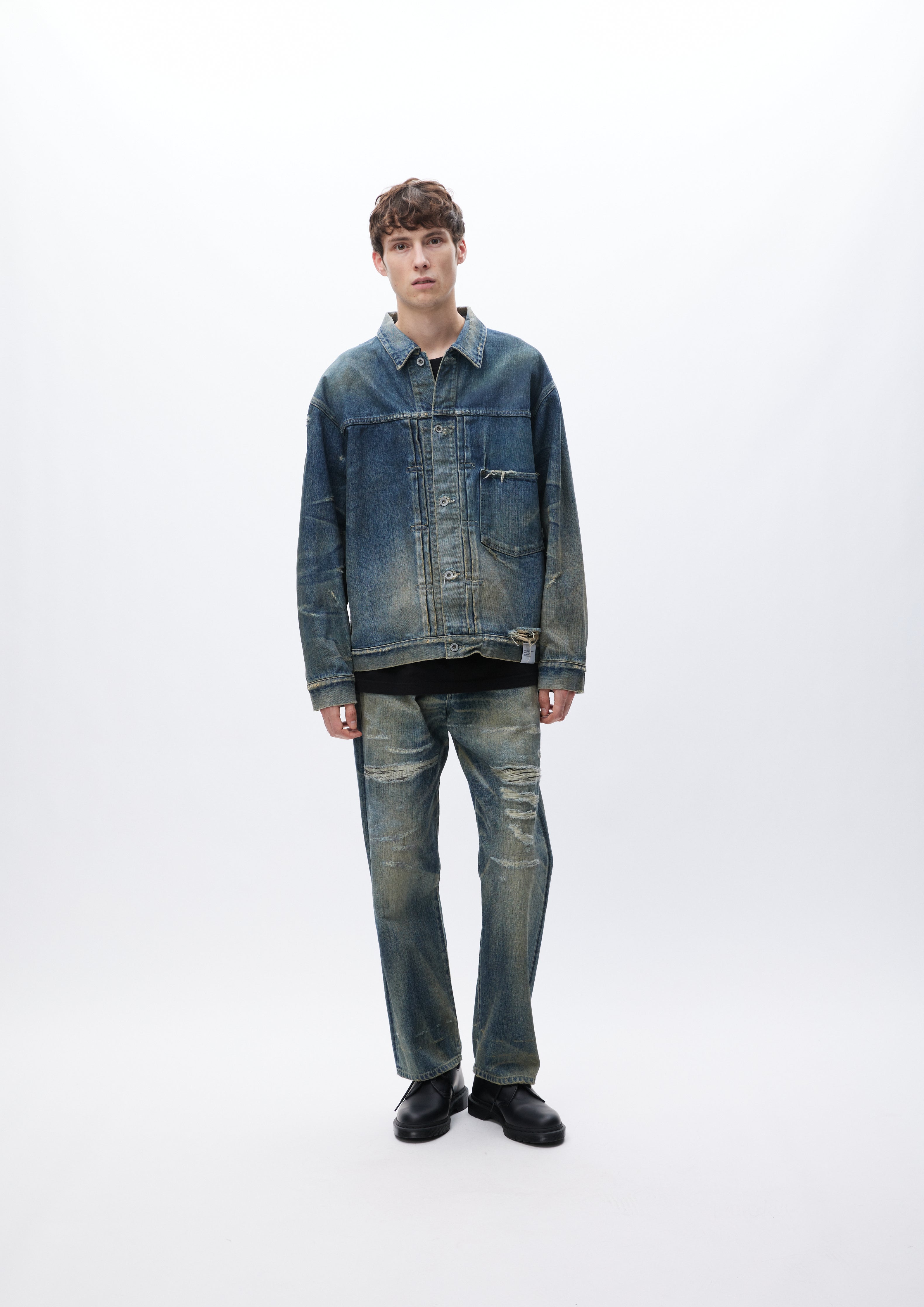 SAVAGE DENIM TYPE-1 JACKET