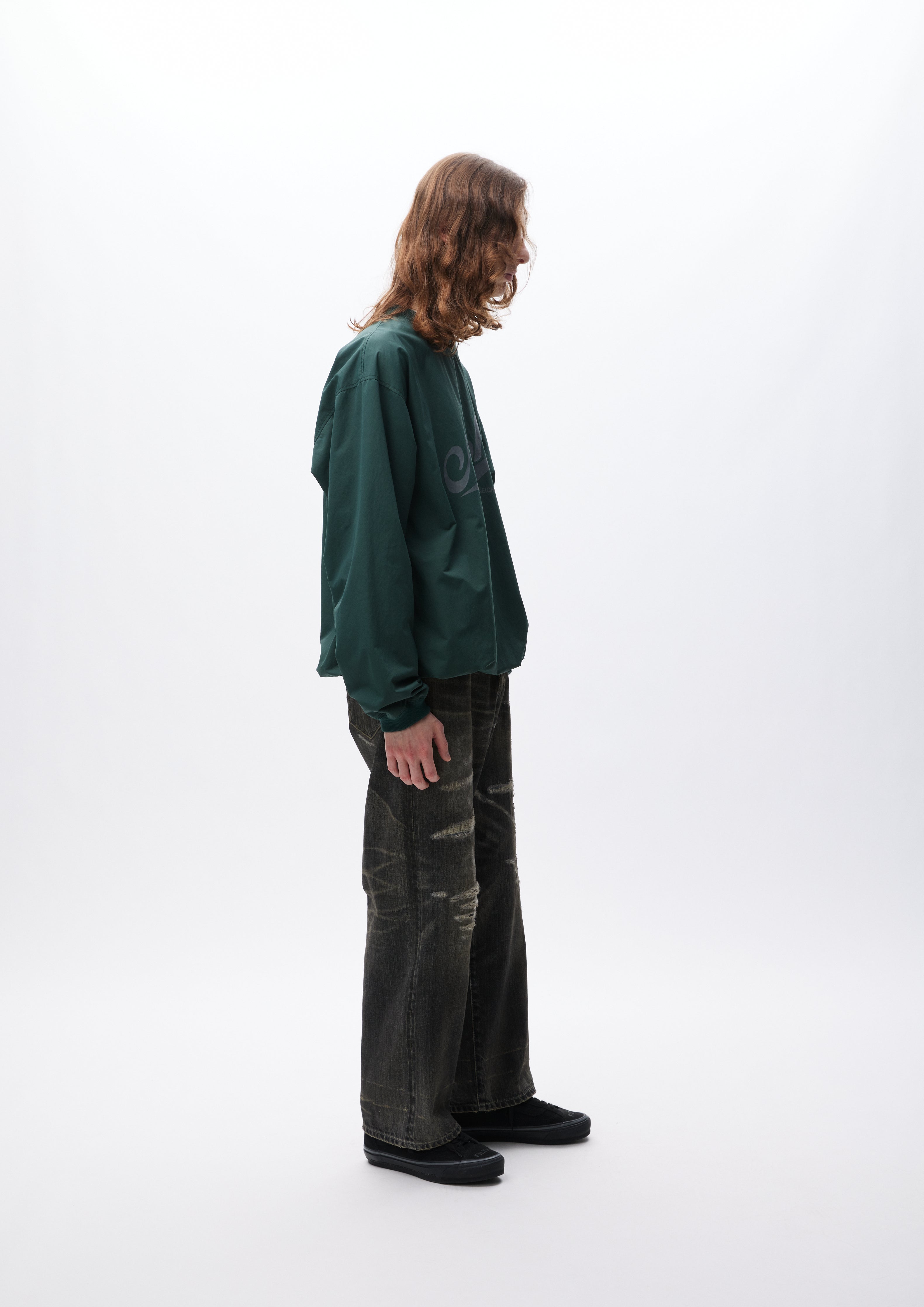 SAVAGE DENIM DP WIDE PANTS