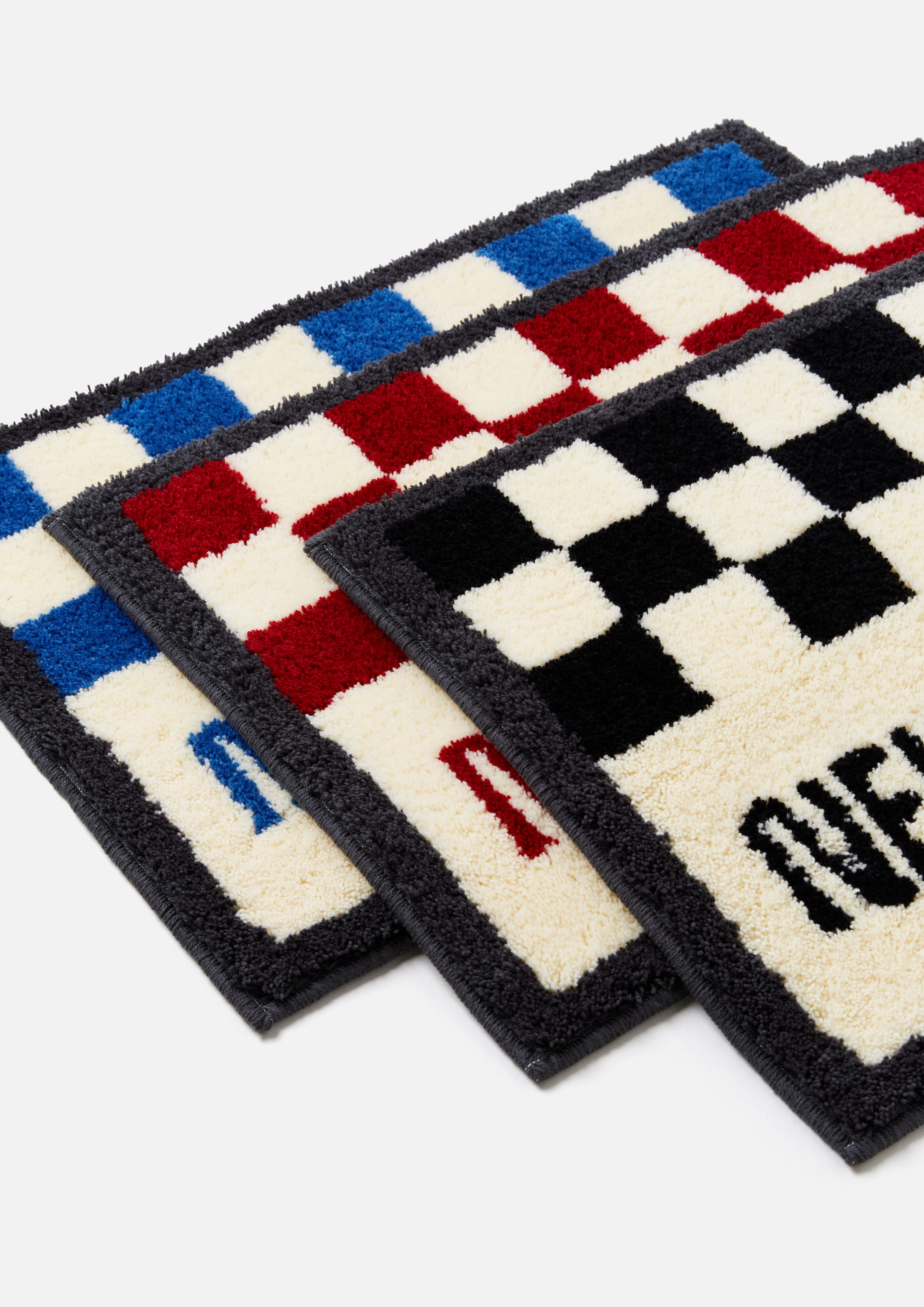 NH X GALLERY 1950 . CHECKER RUG MAT