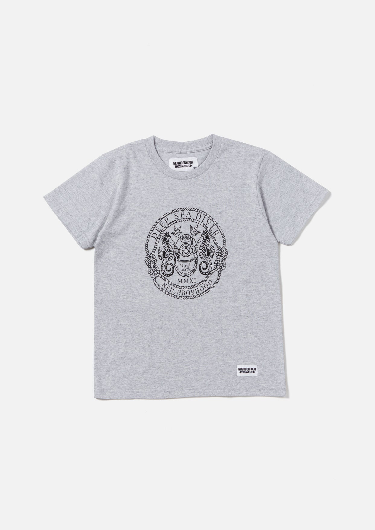 ネイバーフッド】KIDS OT . TEE SS-5/キッズT/140cm/白-