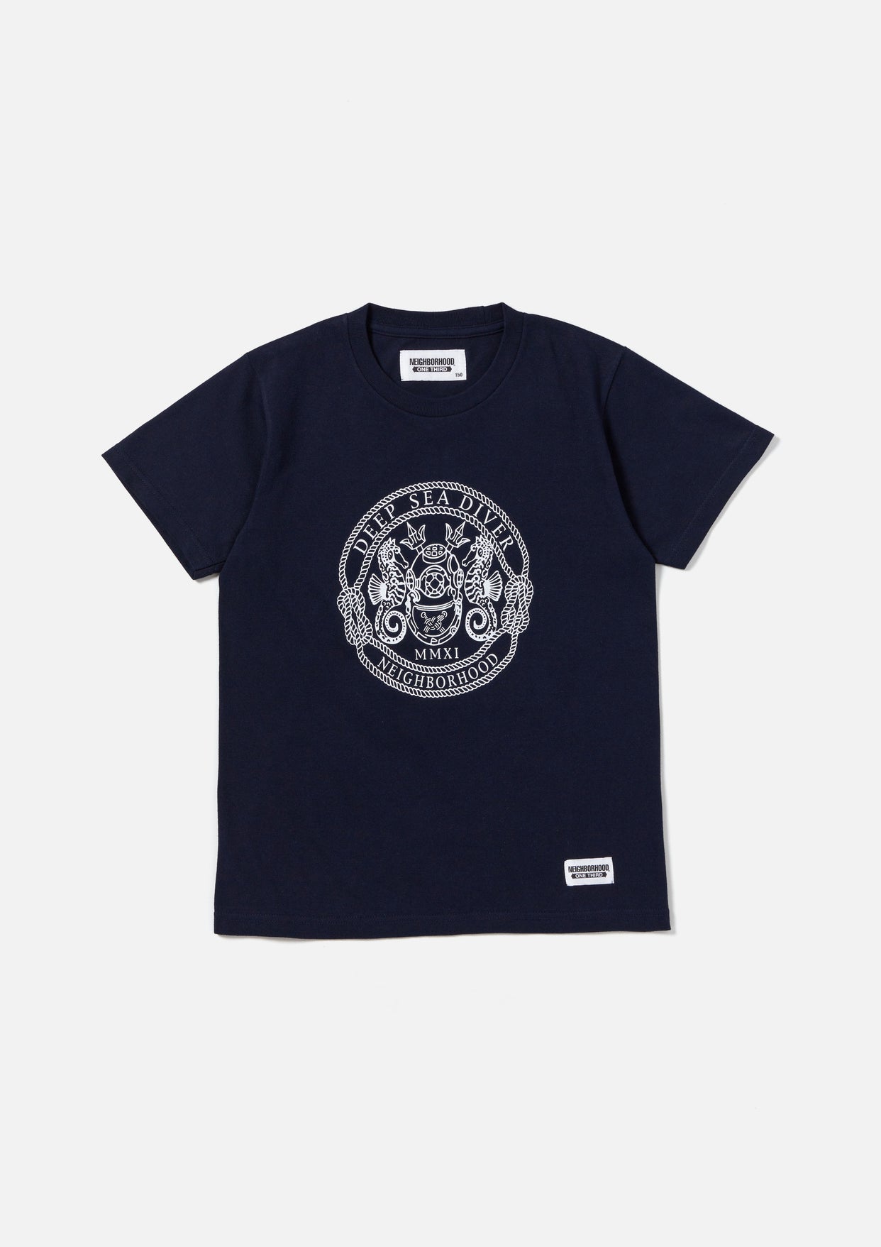 ネイバーフッド】KIDS OT . TEE SS-5/キッズT/140cm/白-