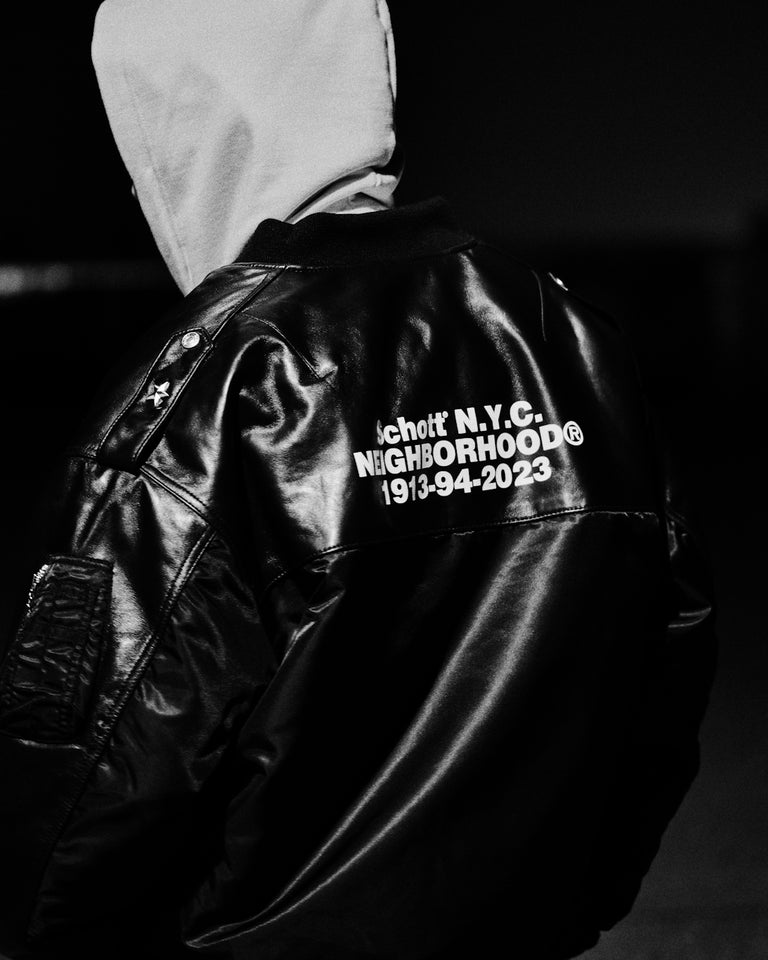 NEIGHBORHOOD Schott KOSTAS SWEATPARKA - luknova.com