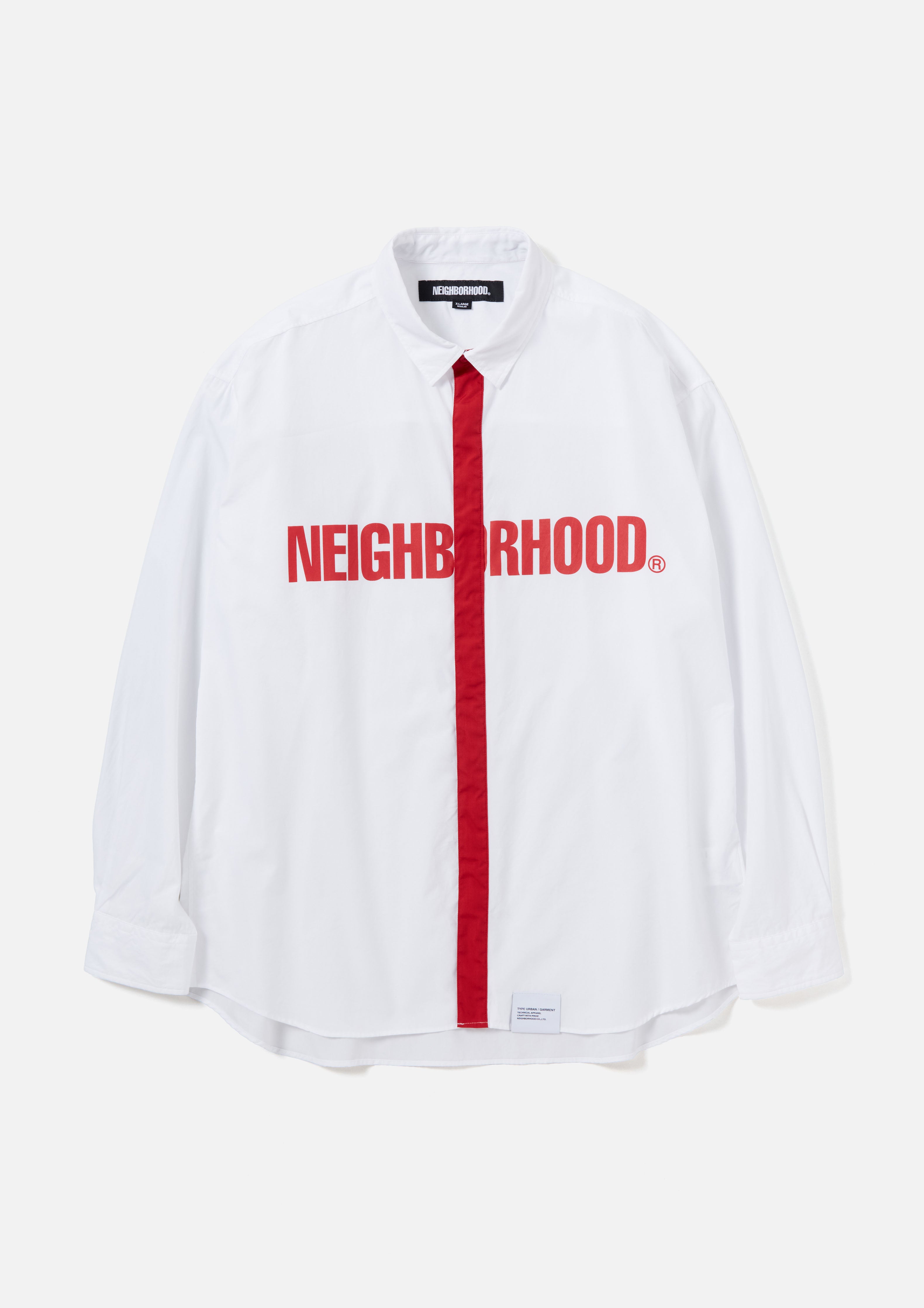 NEIGHBORHOOD TIE SHIRT LS シャツ L-