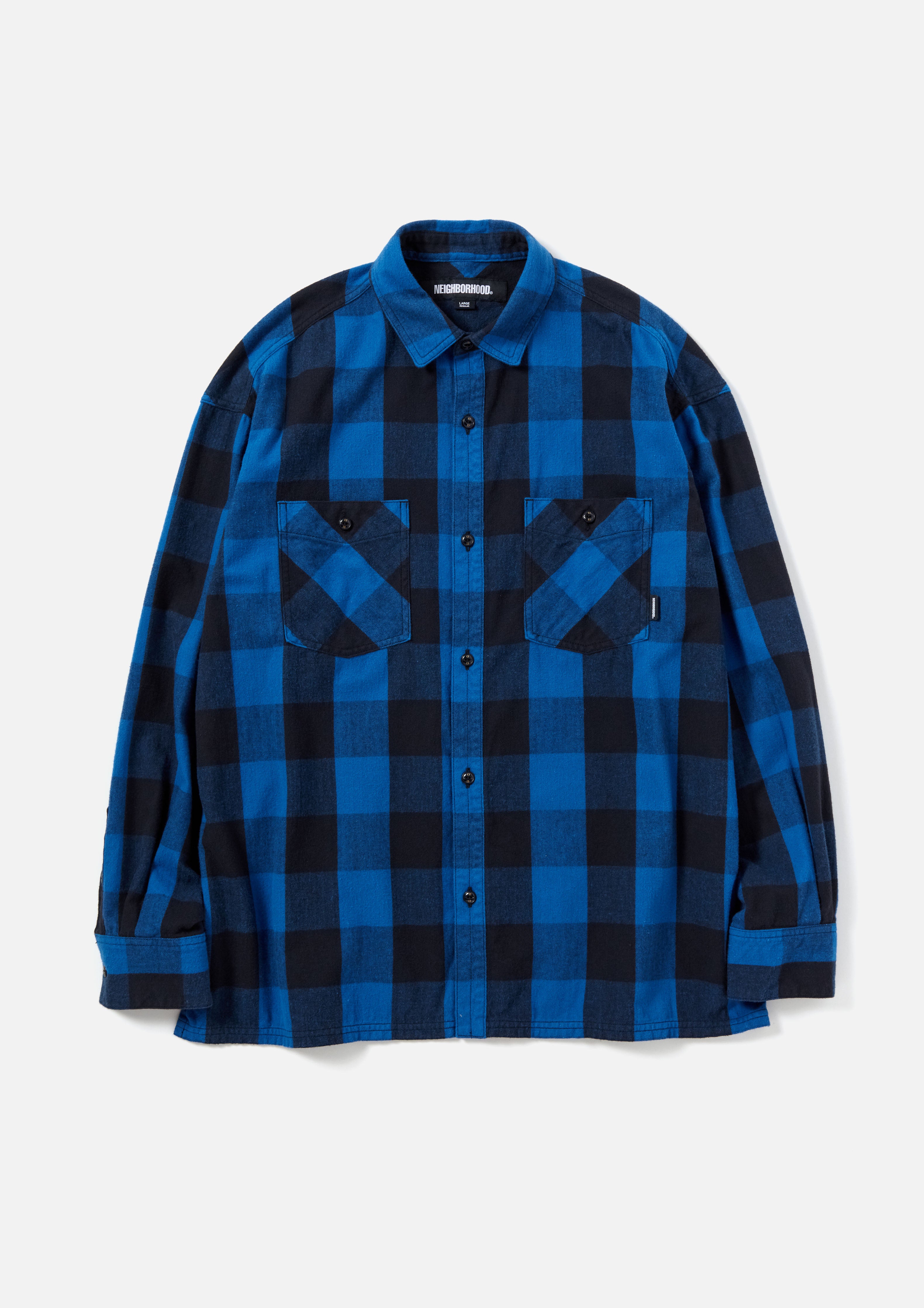 BUFFALO CHECK SHIRT LS