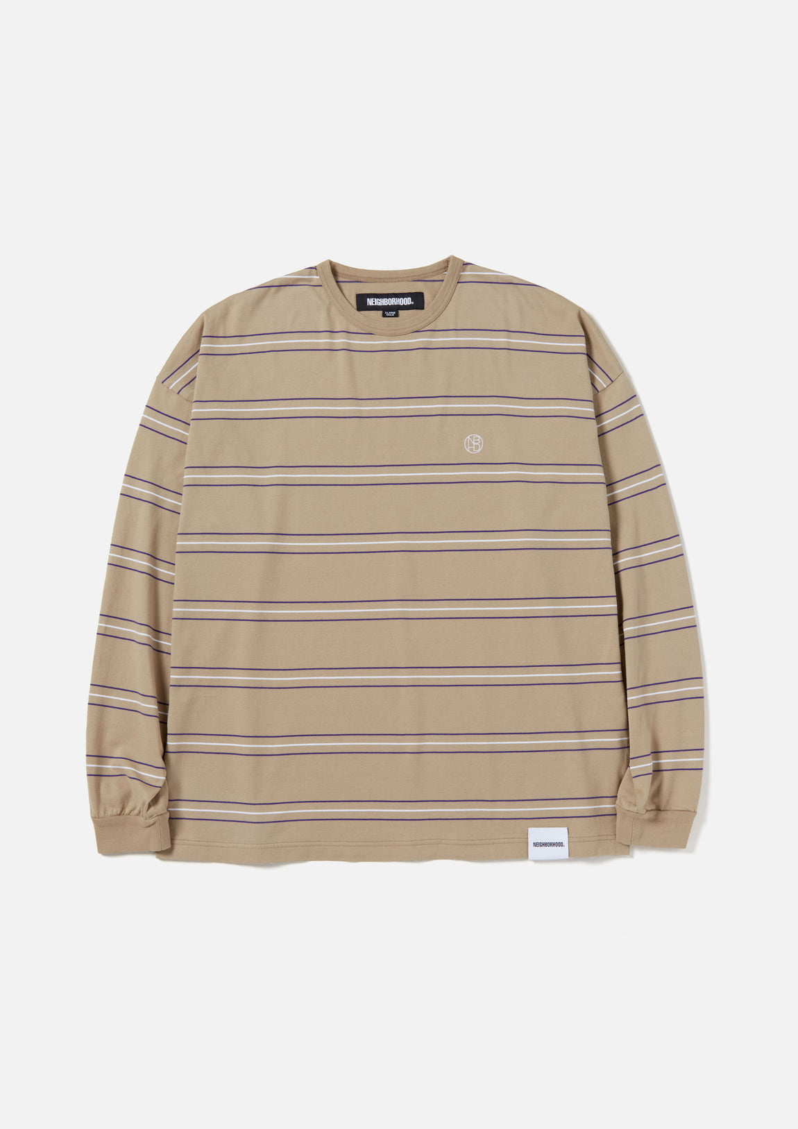 BORDER CREWNECK LS