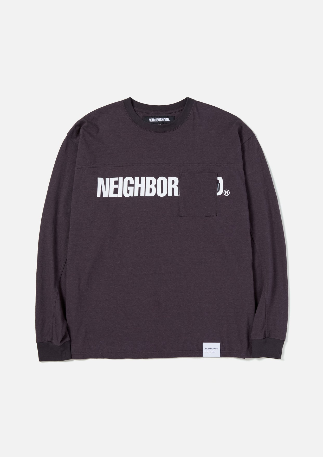 LOGO PRINT CREWNECK LS