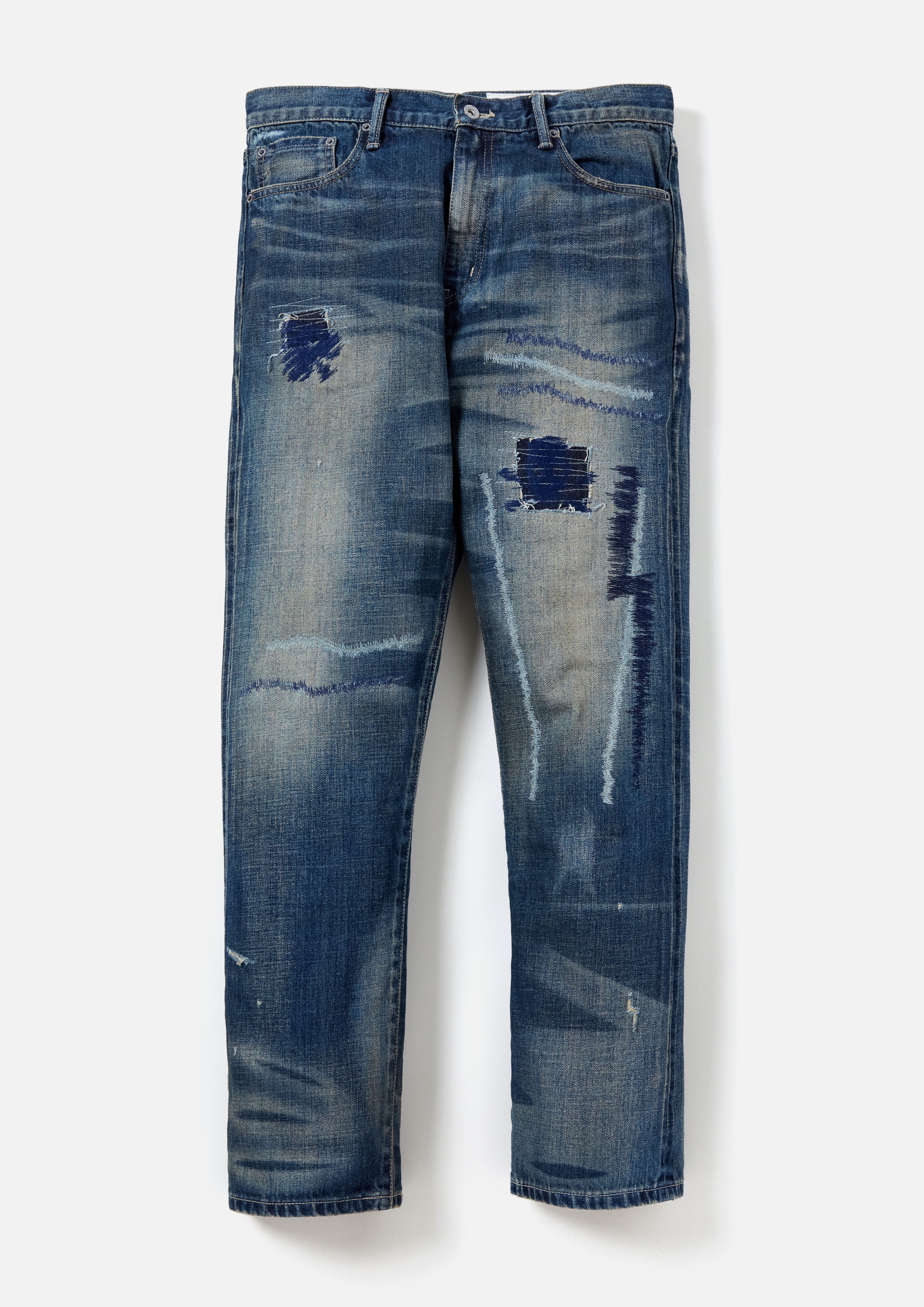 SAVAGE DENIM DP MID PANTS