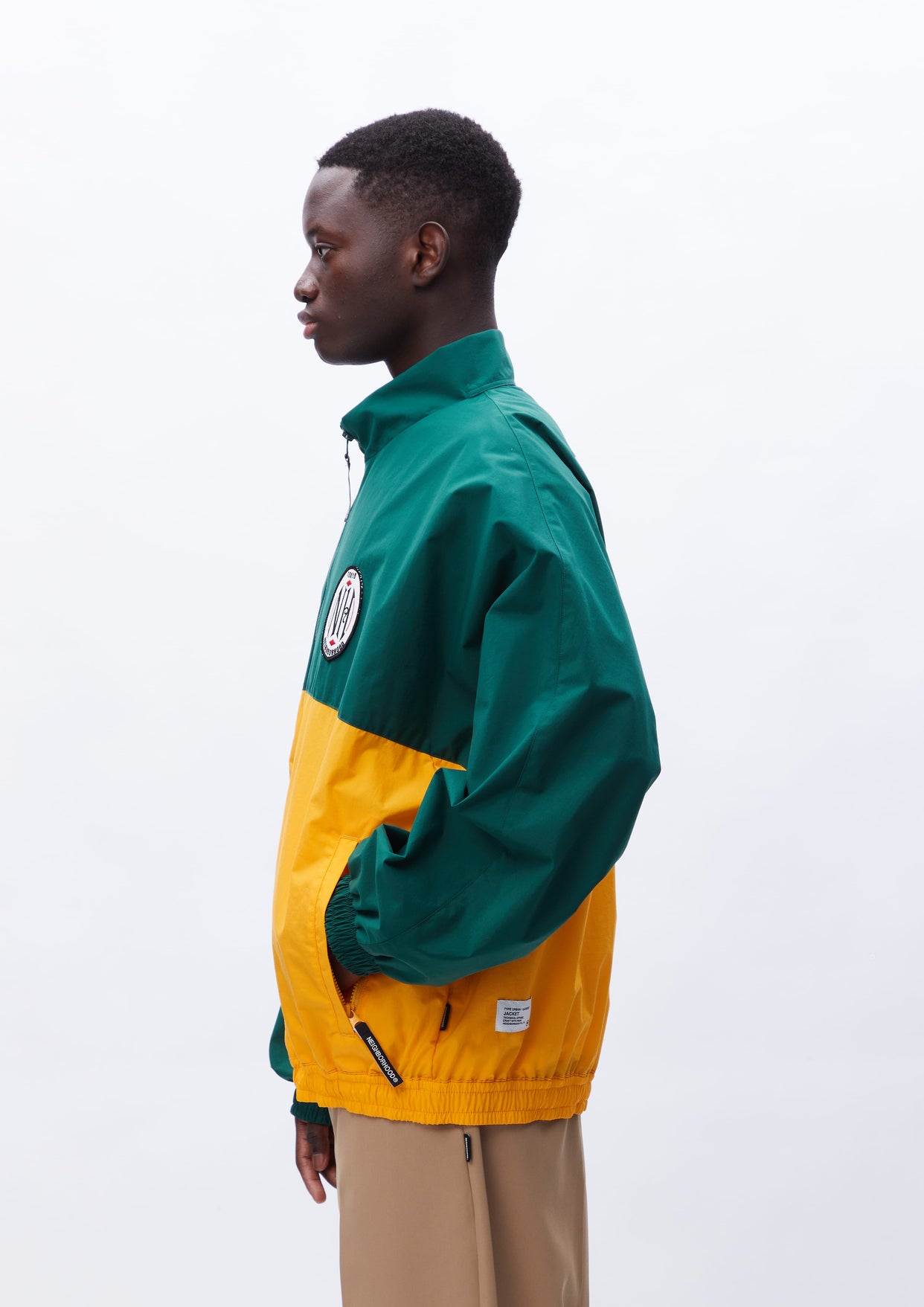 BICOLOR TRACK JACKET