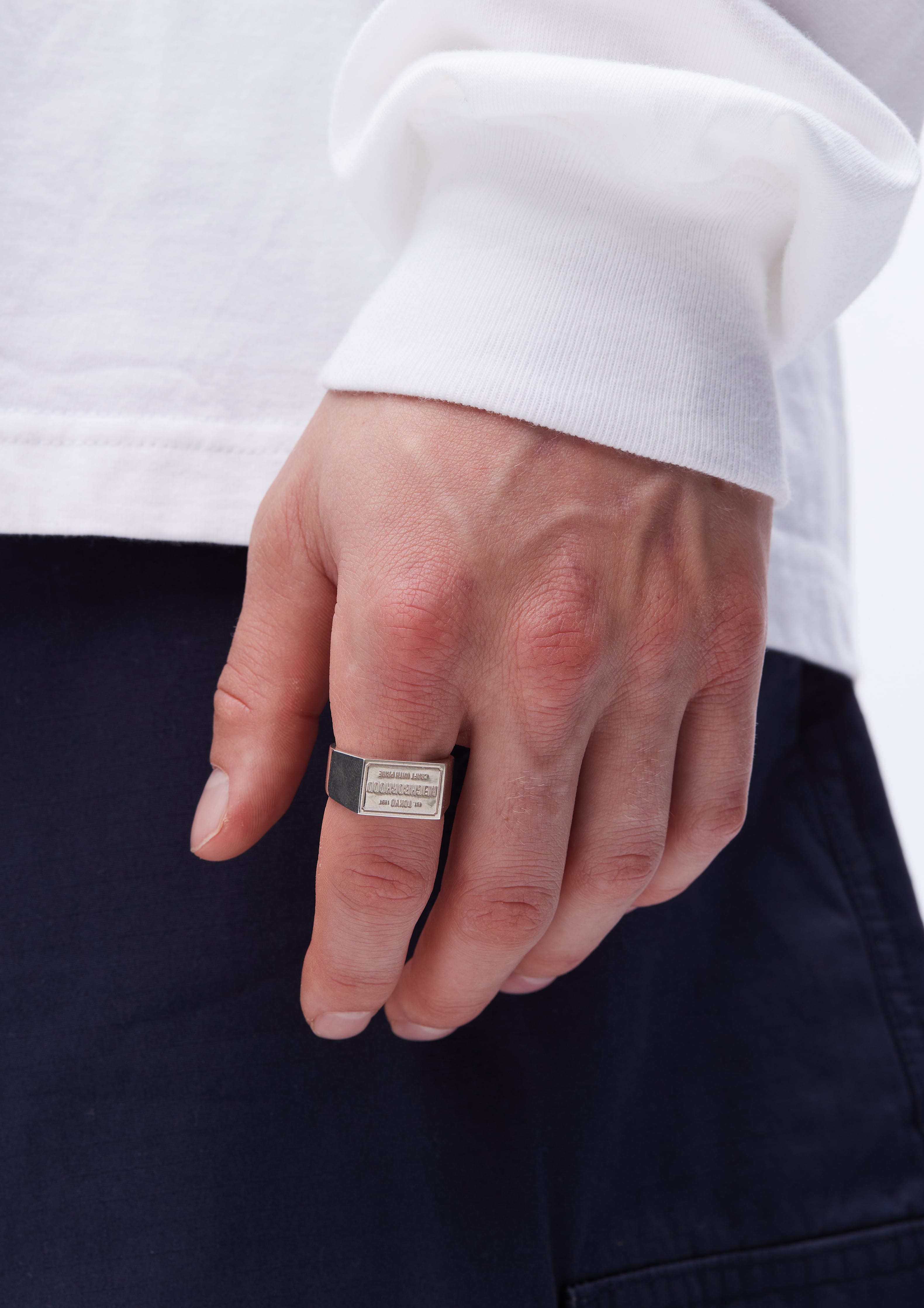 SILVER SIGNET RING