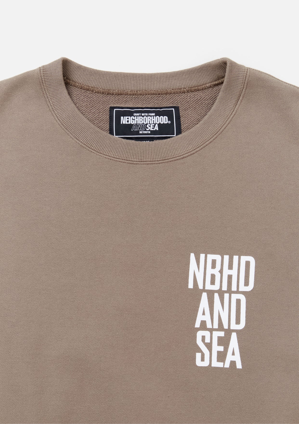 NH X WIND AND SEA . SWEATSHIRT LS