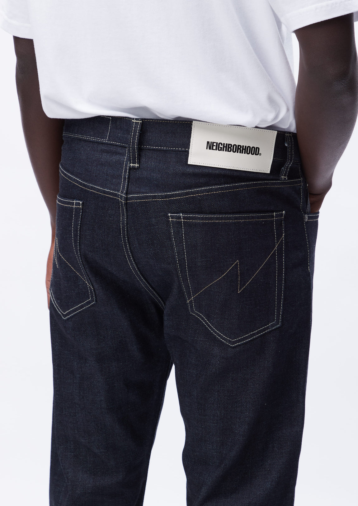 NEIGHBORHOOD RIGID DENIM DP BASIC PANTS | gulatilaw.com