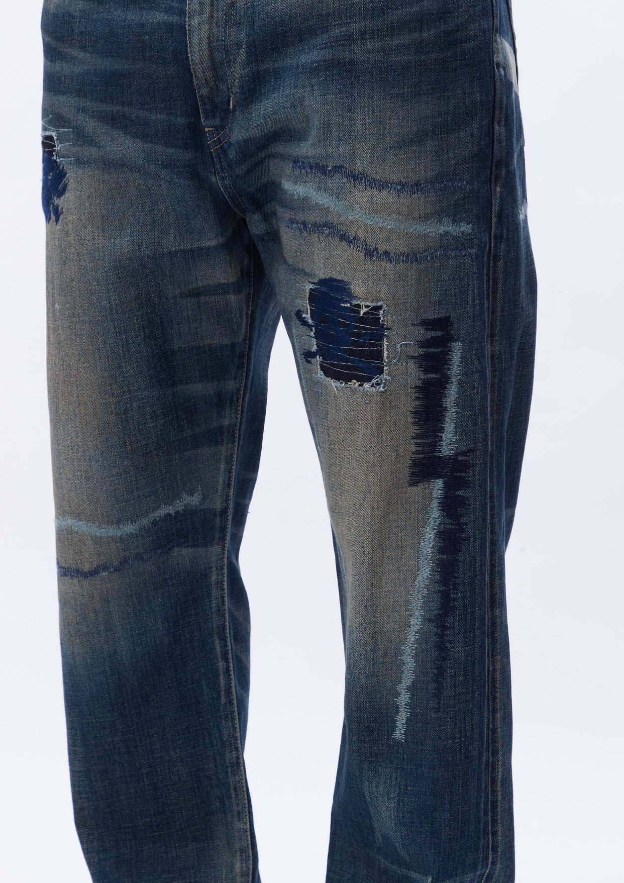 SAVAGE DENIM DP MID PANTS