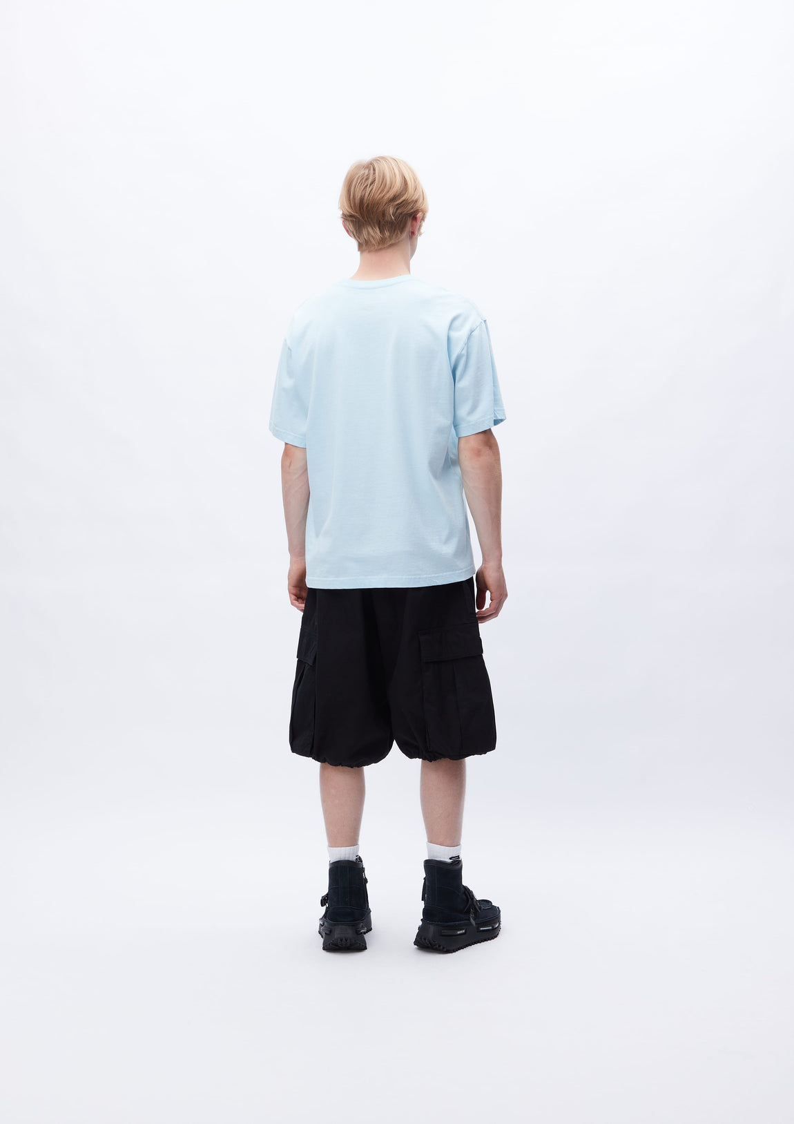 WIDE CARGO SHORT PANTS