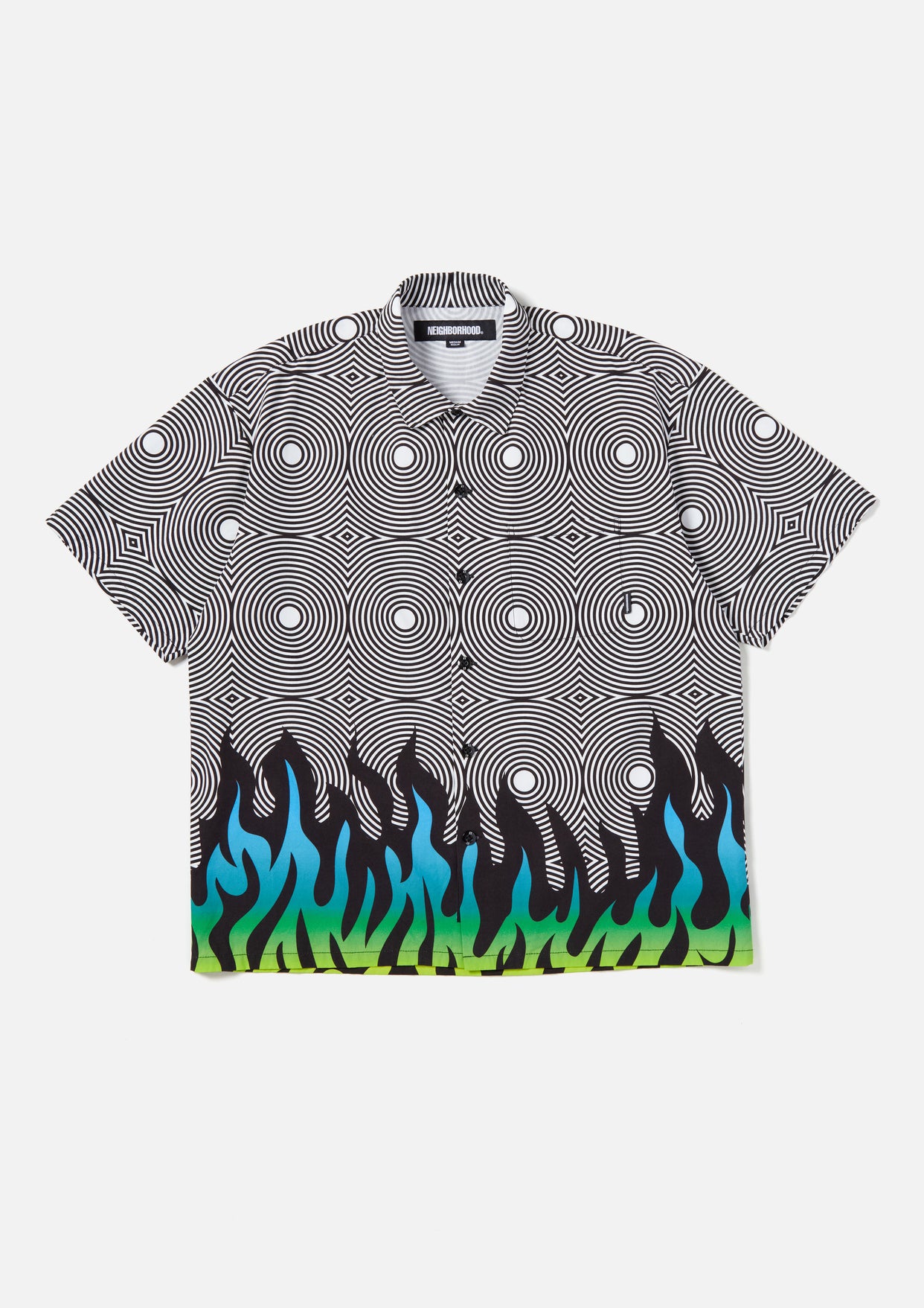 NH X DSC . FLAMEPATTERN SHIRT SS